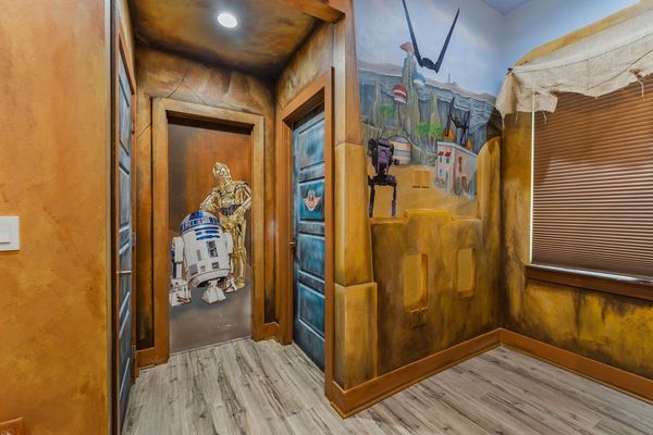 Every detail will have kids in awe and excited to stay in this room