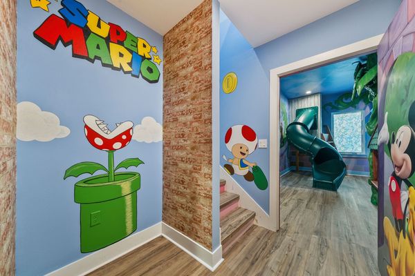 Open a second door and discover the secret playroom