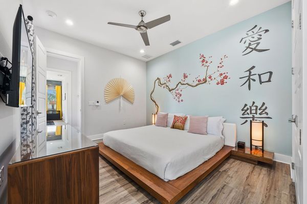 Find your zen in the Japanese themed suite