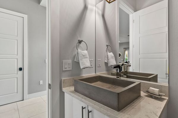 Downstairs half-bathroom