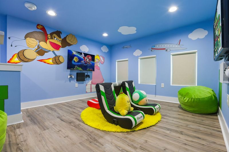 Level up the fun with games and plenty of space to play.