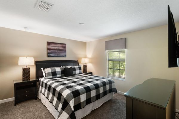 King Bedroom 4 Upstairs 55" Smart TV