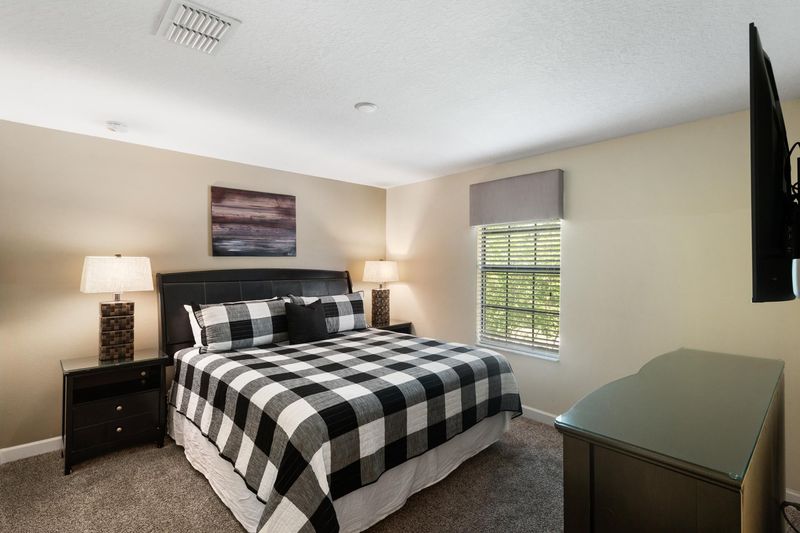 King Bedroom 4 Upstairs 55" Smart TV