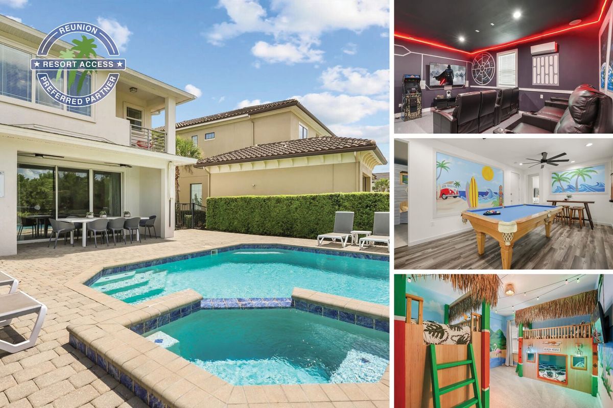 Welcome to Castle Pines Paradise Villa, a 6-bedroom villa located in Reunion Resort | Photos updated: April 2026!