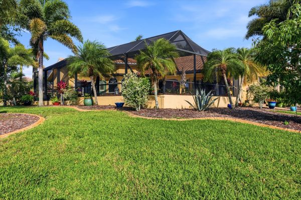 Large backyard