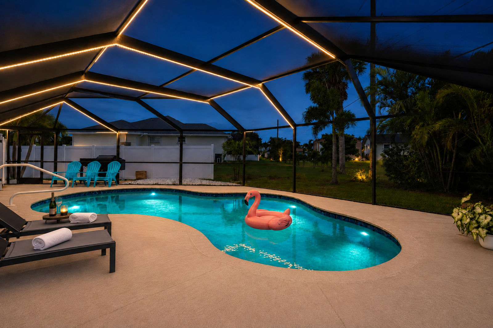 Cozy 3 bedroom, 2 bathroom home with private pool in Punta Gorda