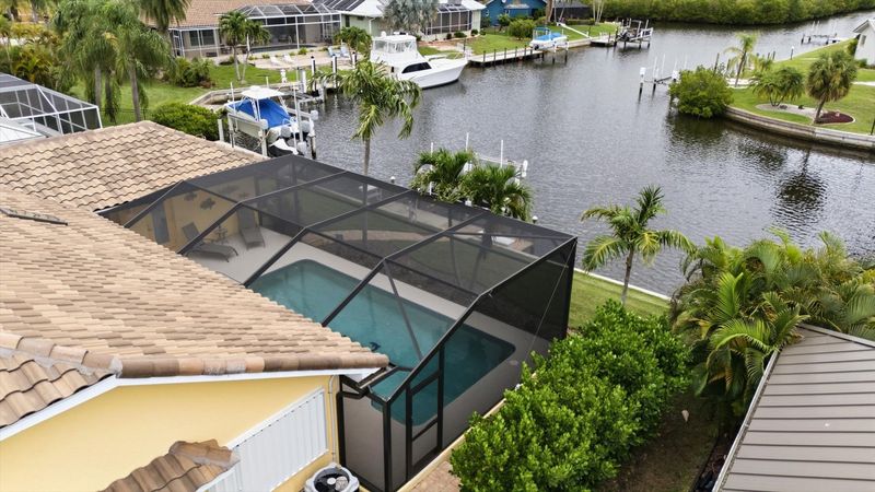 Gorgeous 4 bedroom, 2 bathroom waterfront home with private pool in Punta Gorda, FL