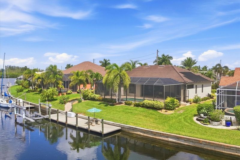 Gorgeous 3-bedroom, 3-bathroom waterfront home with private pool in Punta Gorda, FL