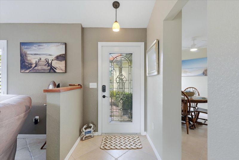 Welcoming foyer