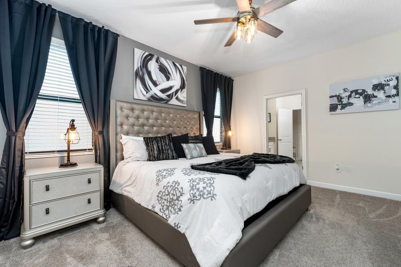 Master King Bedroom 1 Downstairs Attached Bathroom
65" Smart TV