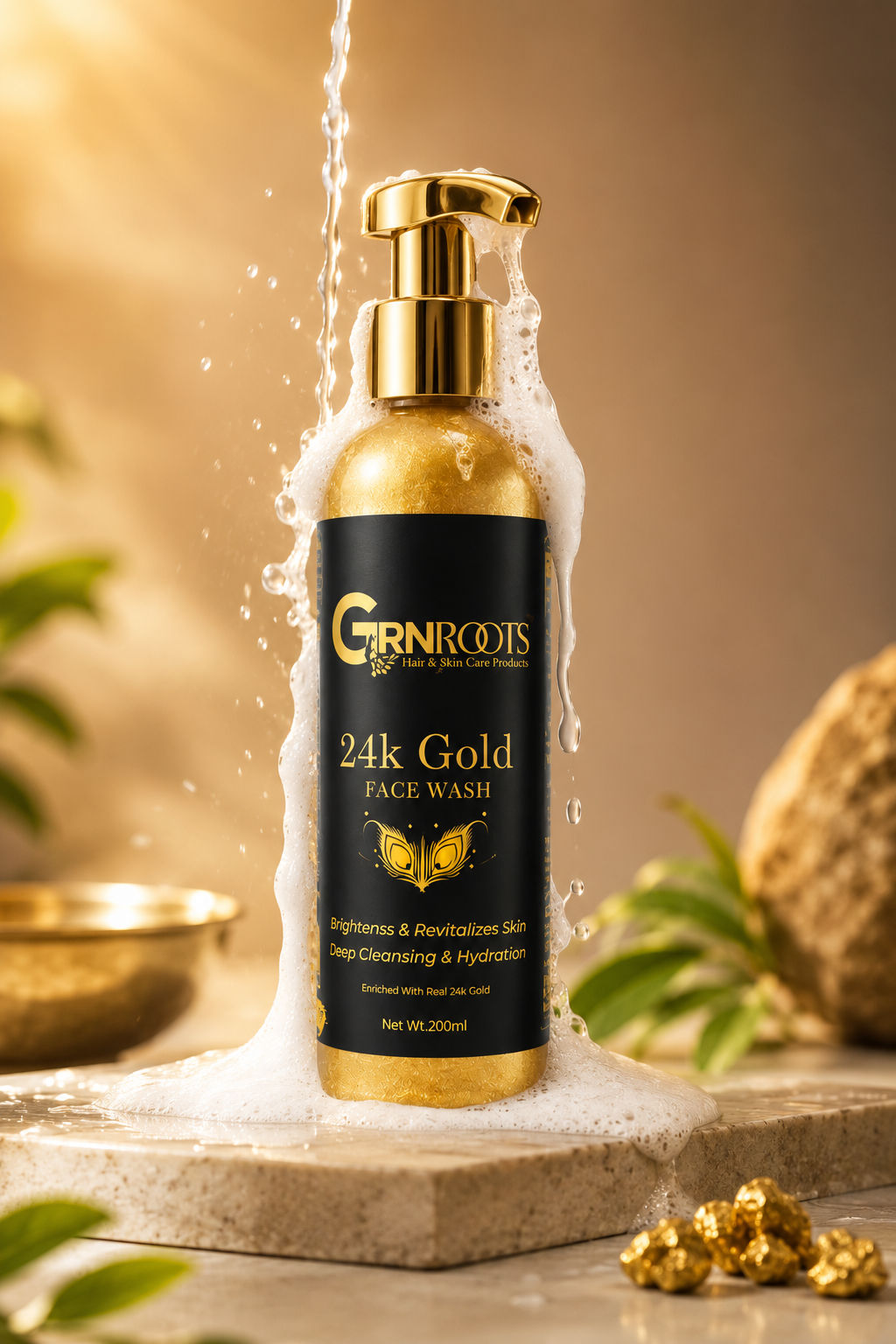 24K Gold Face Wash – 200ml