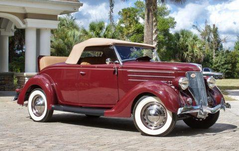 1936 Ford Model 68 Convertible Rumble Seat Fully Restored for sale