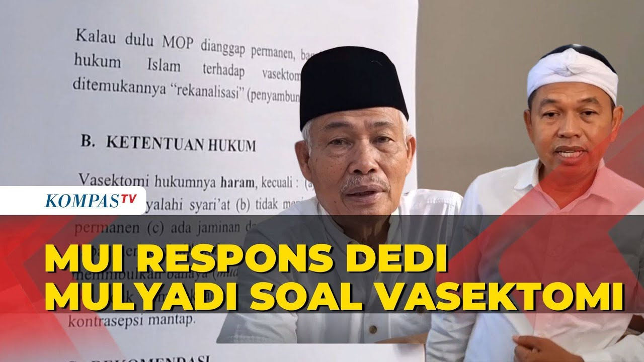 11 Cara Kritik DPR Terhadap Usul Dedi Mulyadi Soal Vasektomi