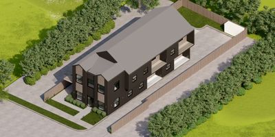 Arthur Street apartment building under construction in Truro, Nova Scotia