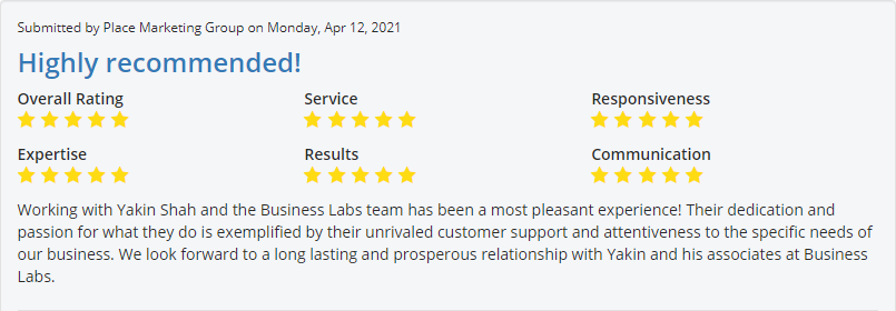 Image for Client Review seven