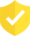 Gold membership badge