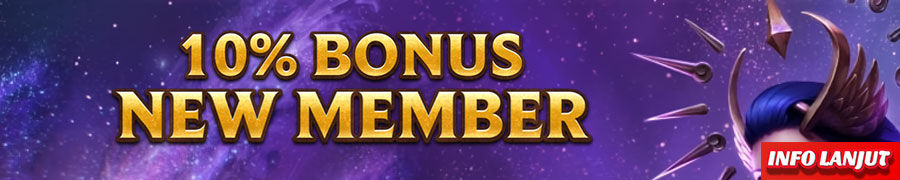 10% Bonus Deposit New Member 234Togel