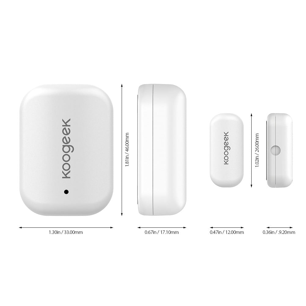 Koogeek Door Window Sensor DW1 6 koogeek door window sensor dw1 09 3 iShack