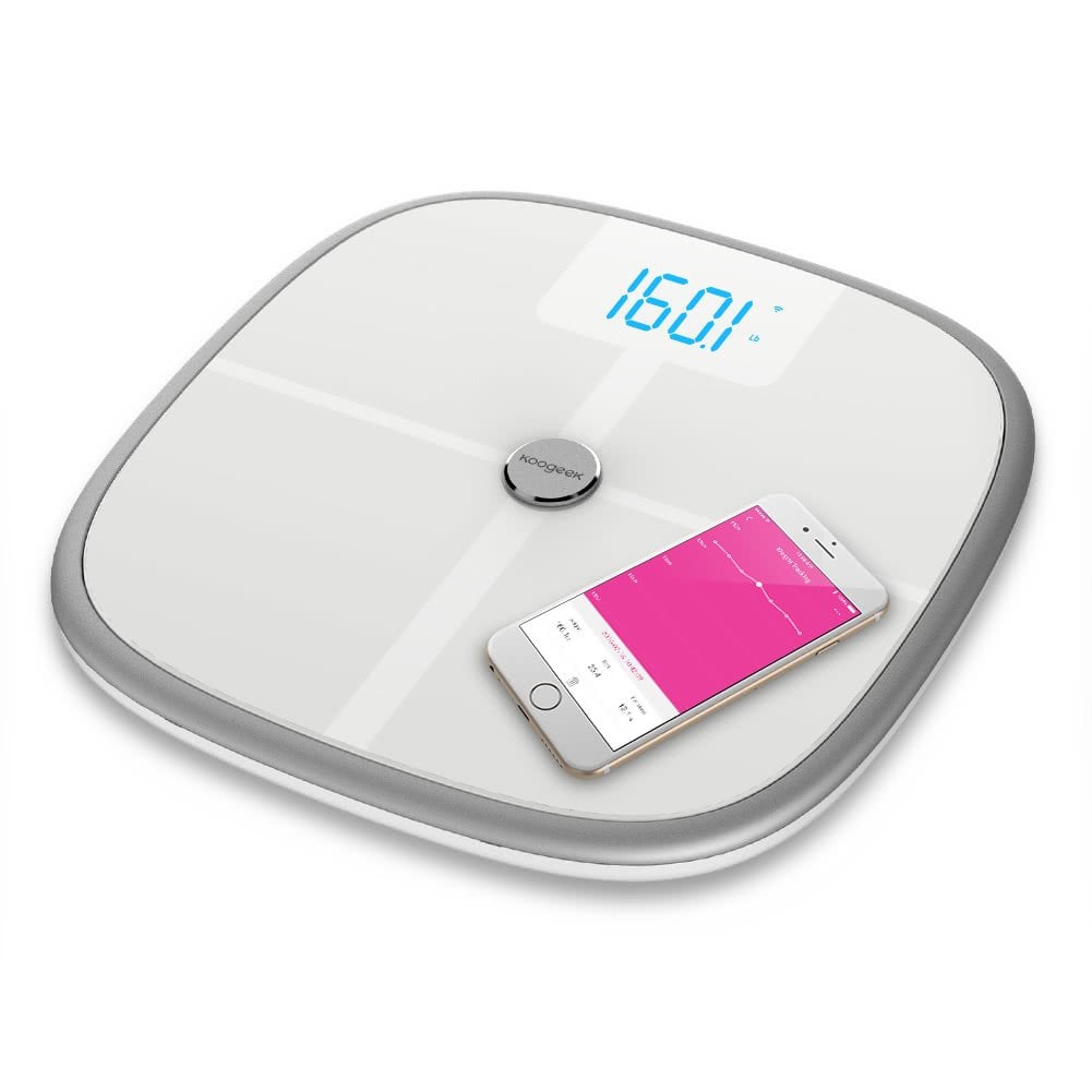 Koogeek Smart Scale Waga Bluetooth WiFi 2 koogeek smart scale waga bluetooth wifi koogeek ks1 wyglad 1 iShack