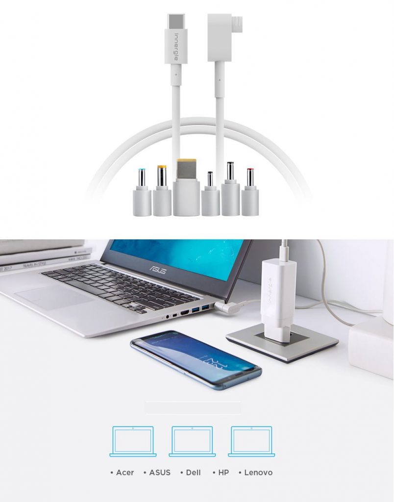 Innergie PowerGear 60C USB-C - szybka ładowarka do Laptopa 9 powergear 60c usb c laptop adapter upload6366791406314437803 iShack