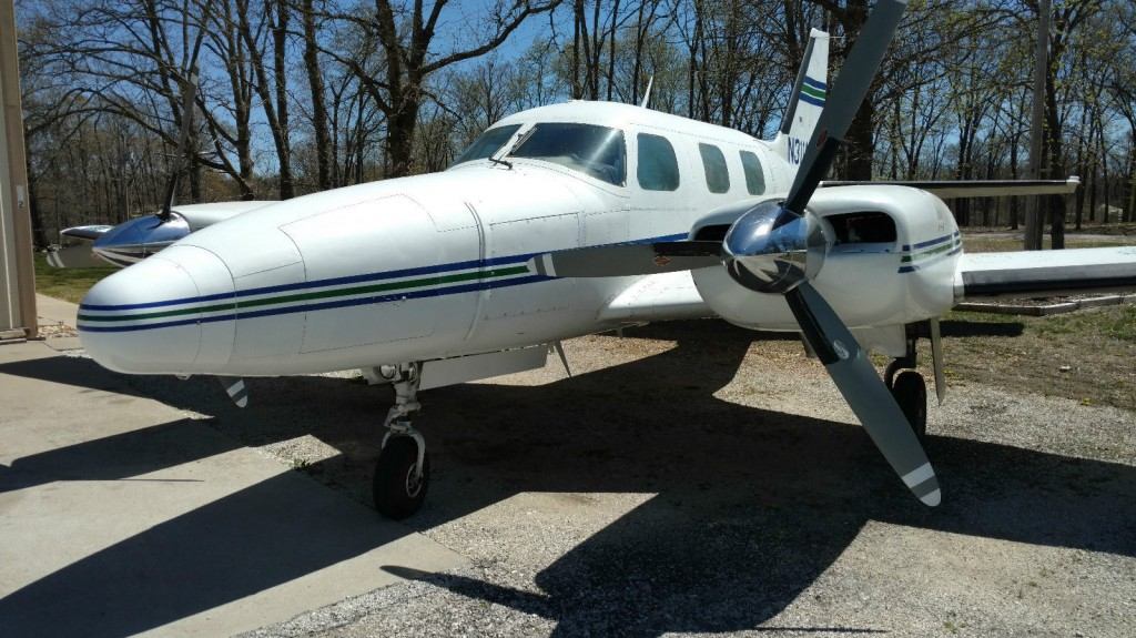 1973 Twin Engined Piper Pressurized Navajo