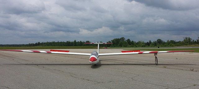 All metal 1993 L-33 Solo Glider aircraft