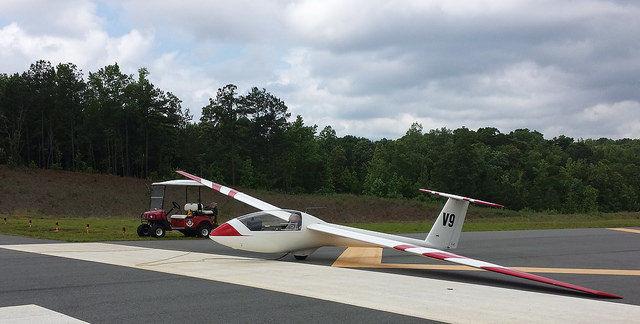 All metal 1993 L-33 Solo Glider aircraft