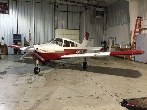 Regularly flown 1969 Piper Arrow aircraft