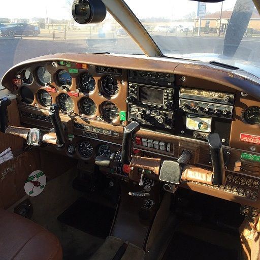 Regularly flown 1969 Piper Arrow aircraft