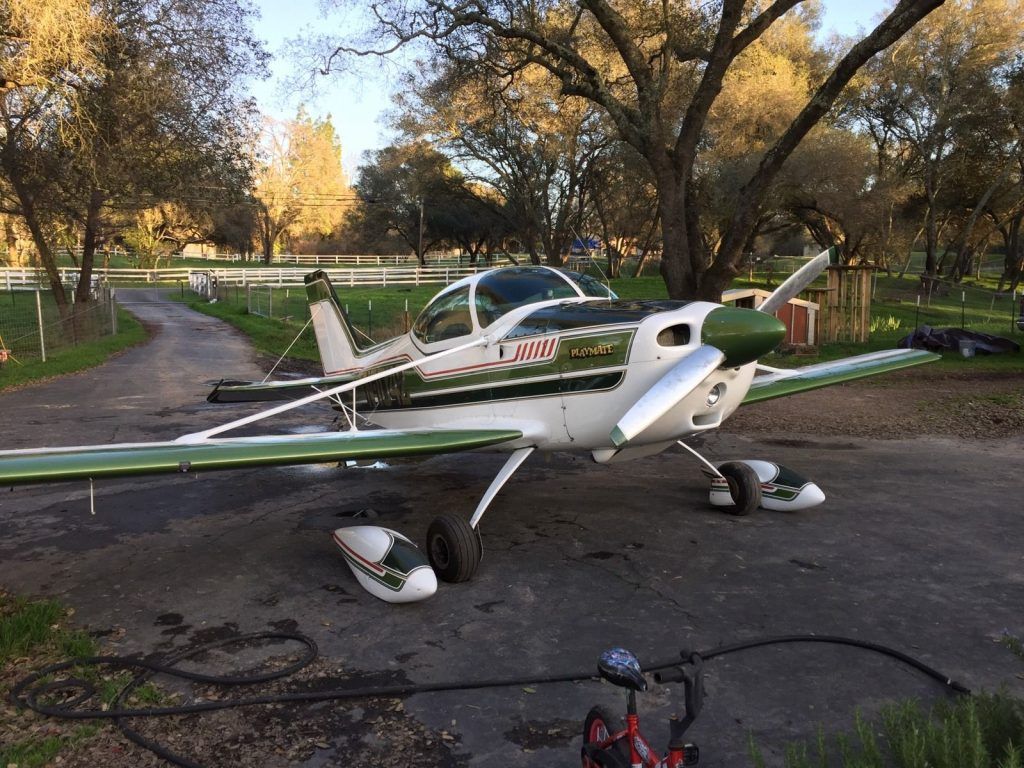 Show plane Stits Playmate aircraft