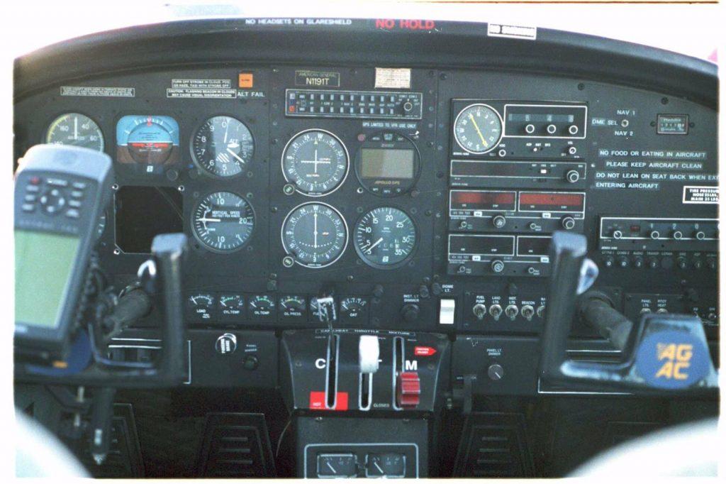 Cleaned engine 1991 Grumman Tiger aircraft