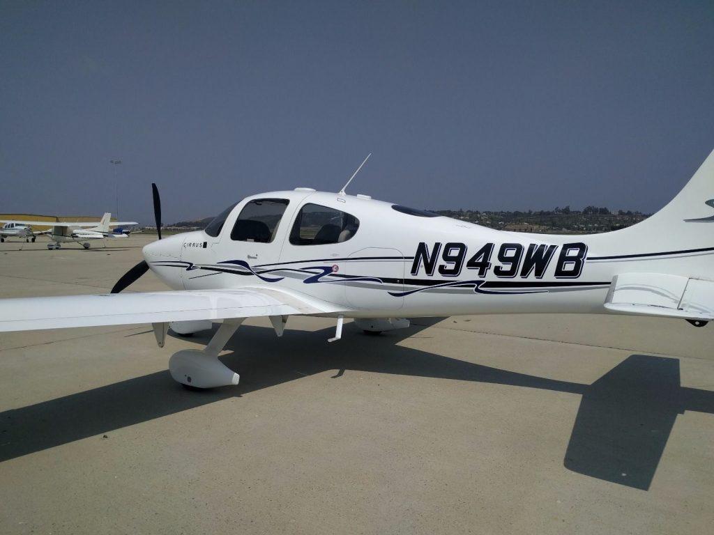 Damage history 2003 Cirrus SR22 aircraft