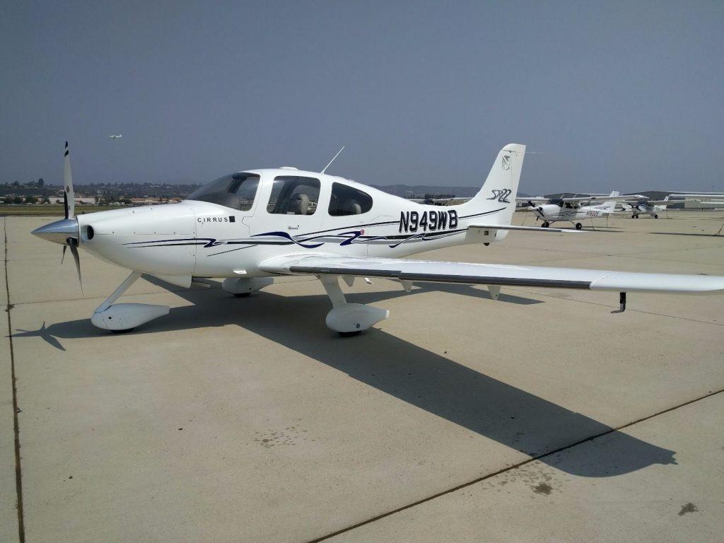 Damage history 2003 Cirrus SR22 aircraft