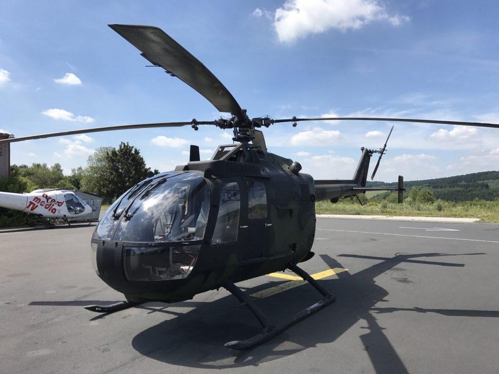 Excellent shape Bo105 P aircraft