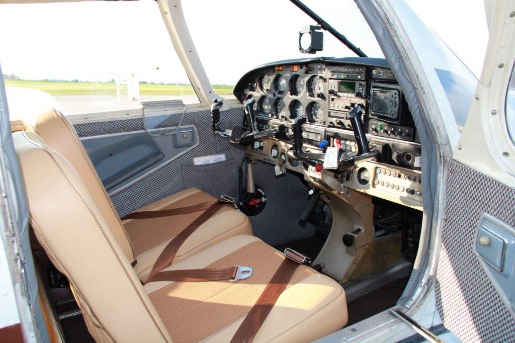 hangared 1968 Piper Arrow aircraft