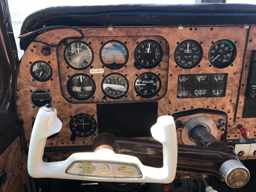 refinished 1947 Beechcraft Bonanza 35 aircraft