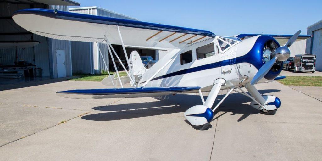 restored 1937 WACO YKS-7 Fixed Wing Single Engine aircraft