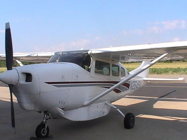surface rust 1966 Cessna P206 Stationair aircraft