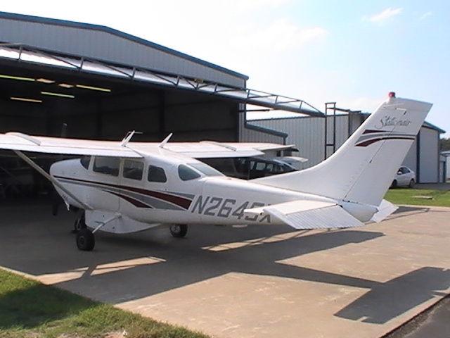 surface rust 1966 Cessna P206 Stationair aircraft