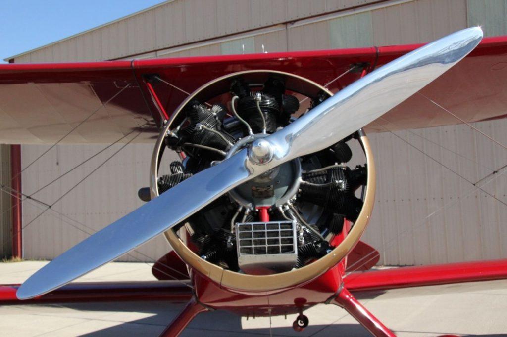 wonderfully restored 1930 WACO RNF Biplane aircraft