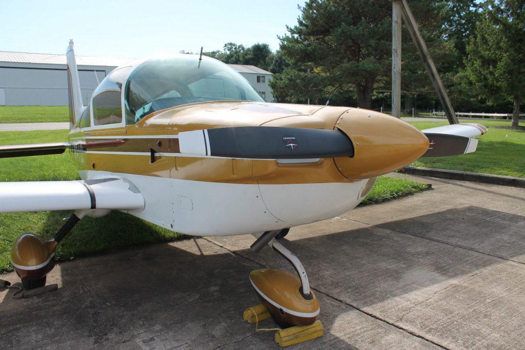 mini restoration 1976 Grumman Tiger AA 5B aircraft