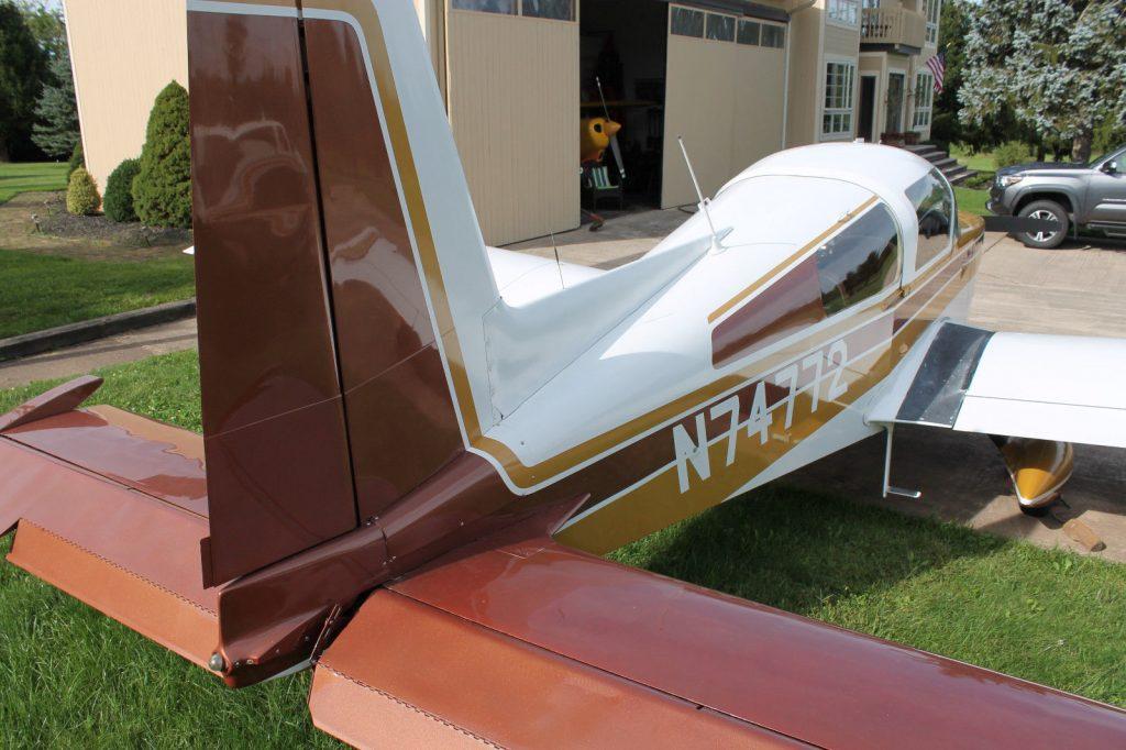 mini restoration 1976 Grumman Tiger AA 5B aircraft