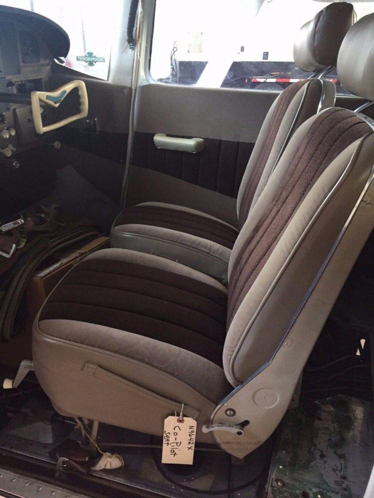 damaged 1962 Cessna 210B aircraft