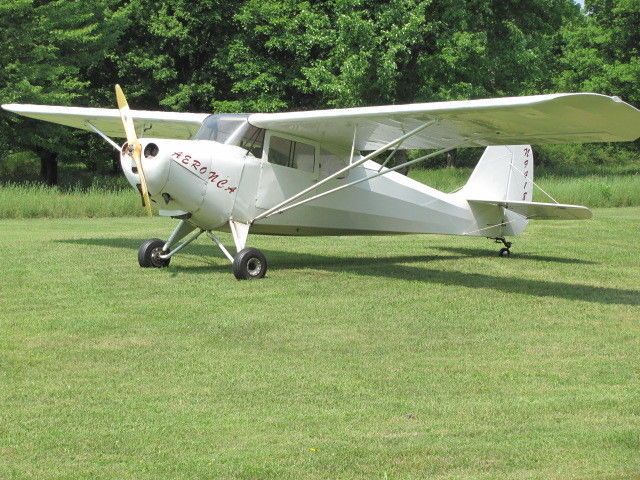 recovered body 1946 Aeronca 11AC Chief aircraft