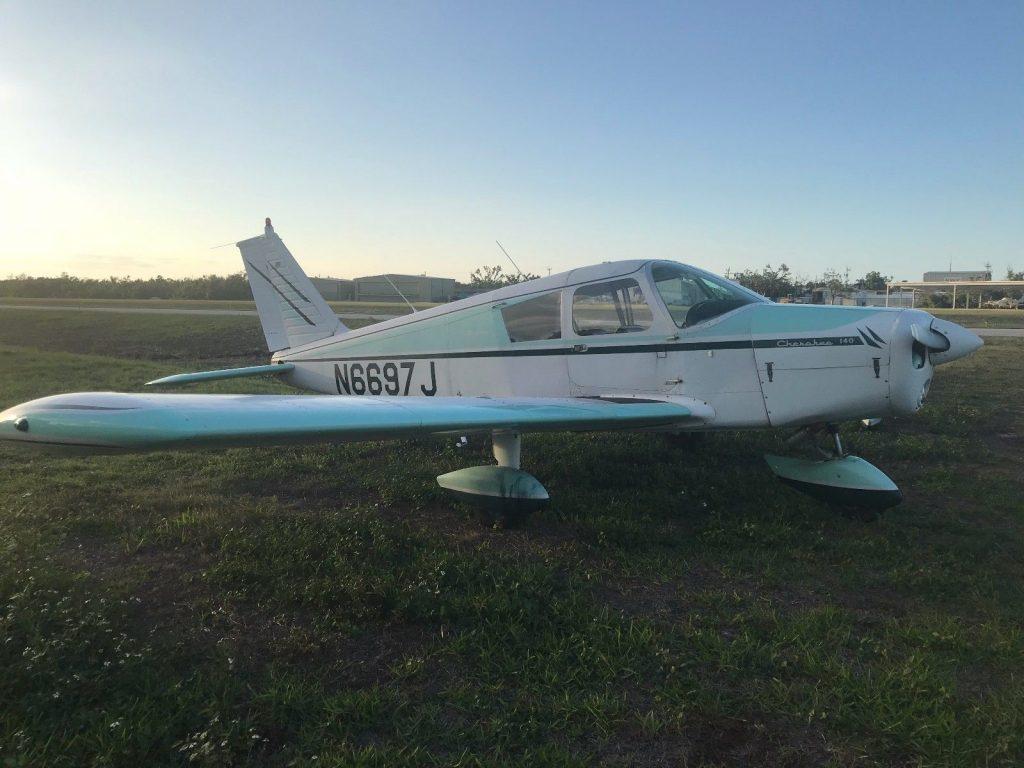 repaired damage 1968 Piper Cherokee PA-28-140 aircraft