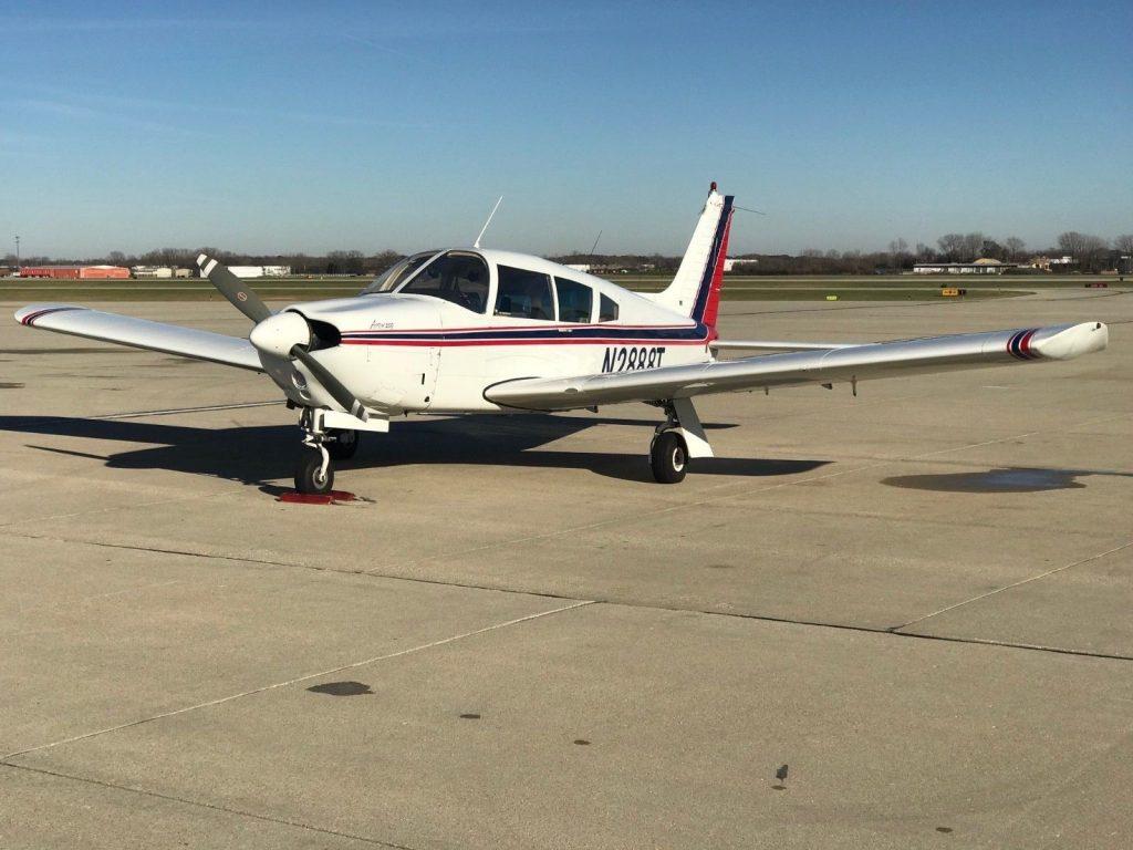 repainted 1972 Piper Arrow PA 28r200 aircraft