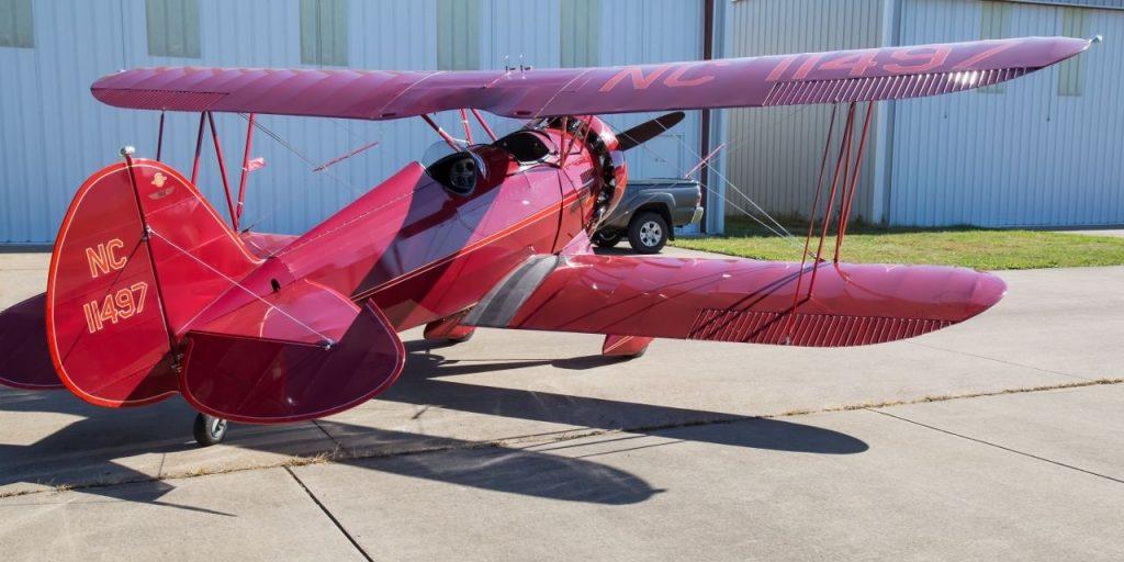 vintage 1930 WACO QCF Fixed Wing Single Engine Biplane