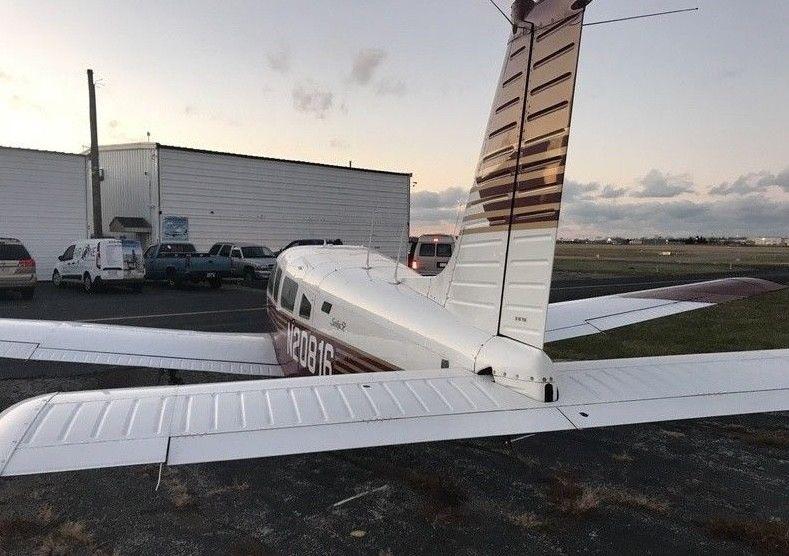 perfectly working 1980 Piper Turbo Saratoga aircraft