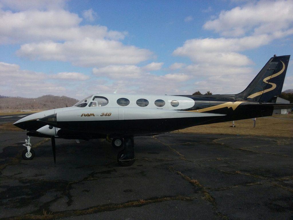 loaded 1972 Cessna 340 aircraft