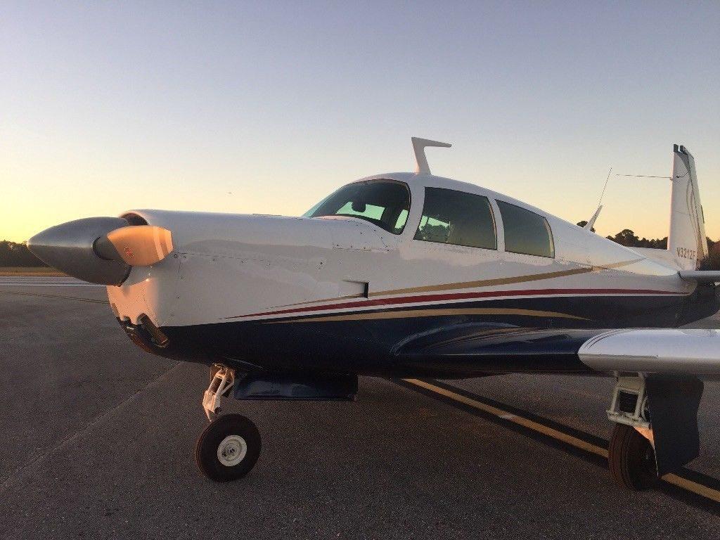 new paint 1967 Mooney M20 E Super 21 aircraft